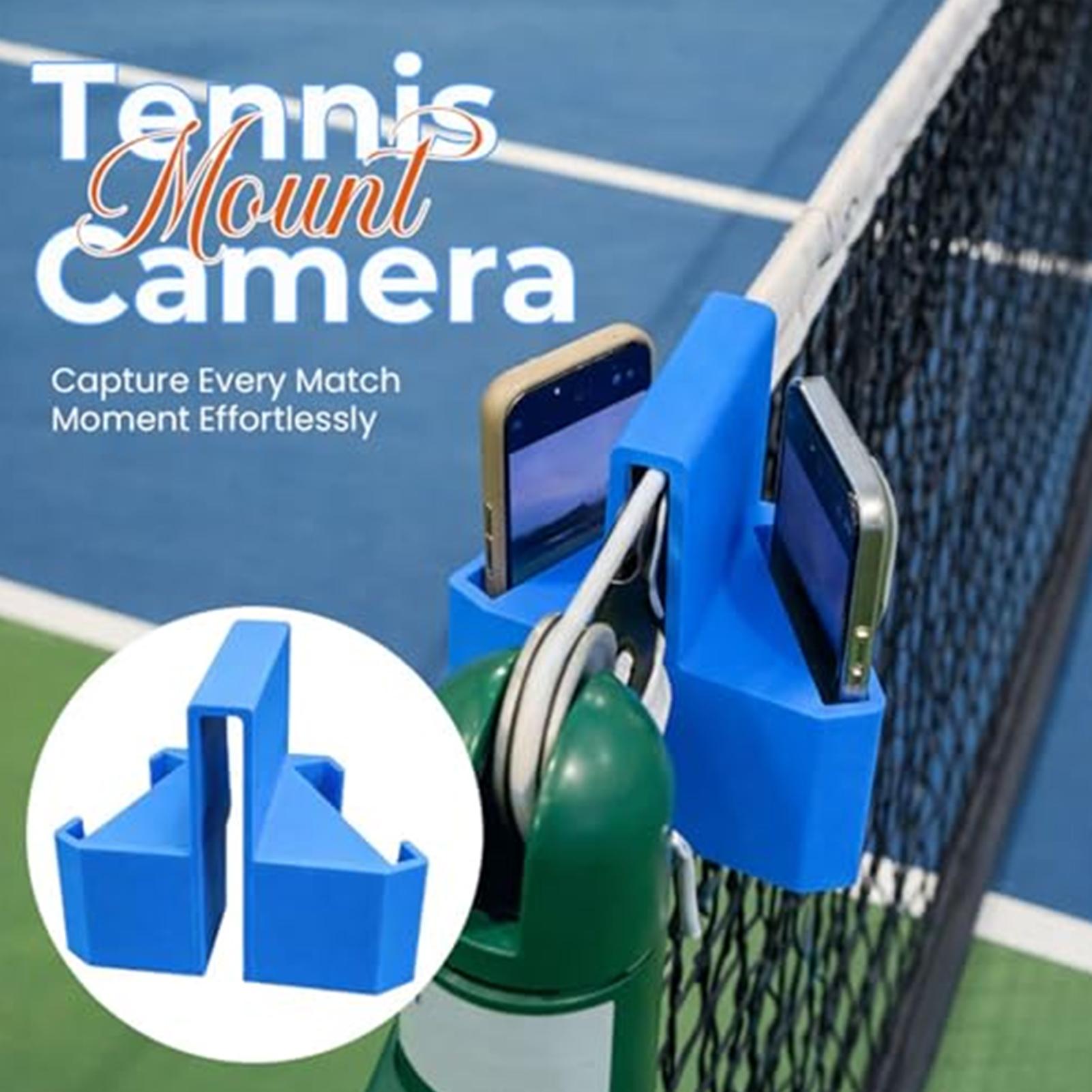 Badminton Live Streaming - Tennishek Telefoonhouder 3D Geprint Draagbare Camerahouder