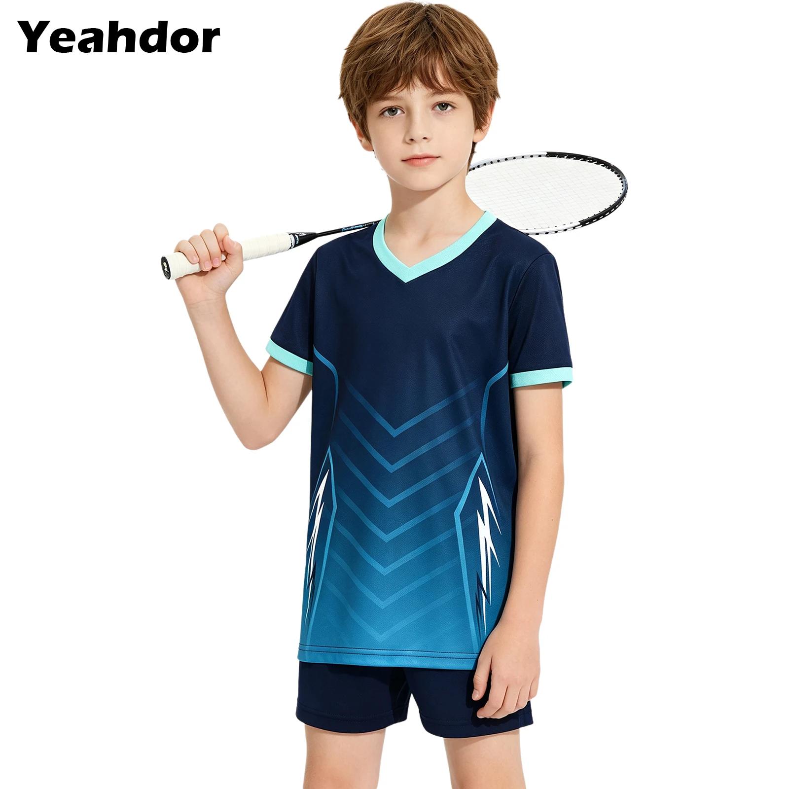 Badminton Kids - Kinderen Jongens Meisjes Voetbal Badminton Voetbal