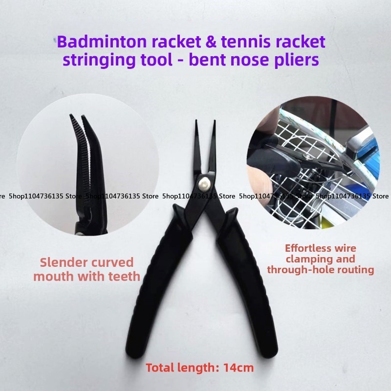 Badminton Open - Badmintonracket, gereedschap voor het rijgen van