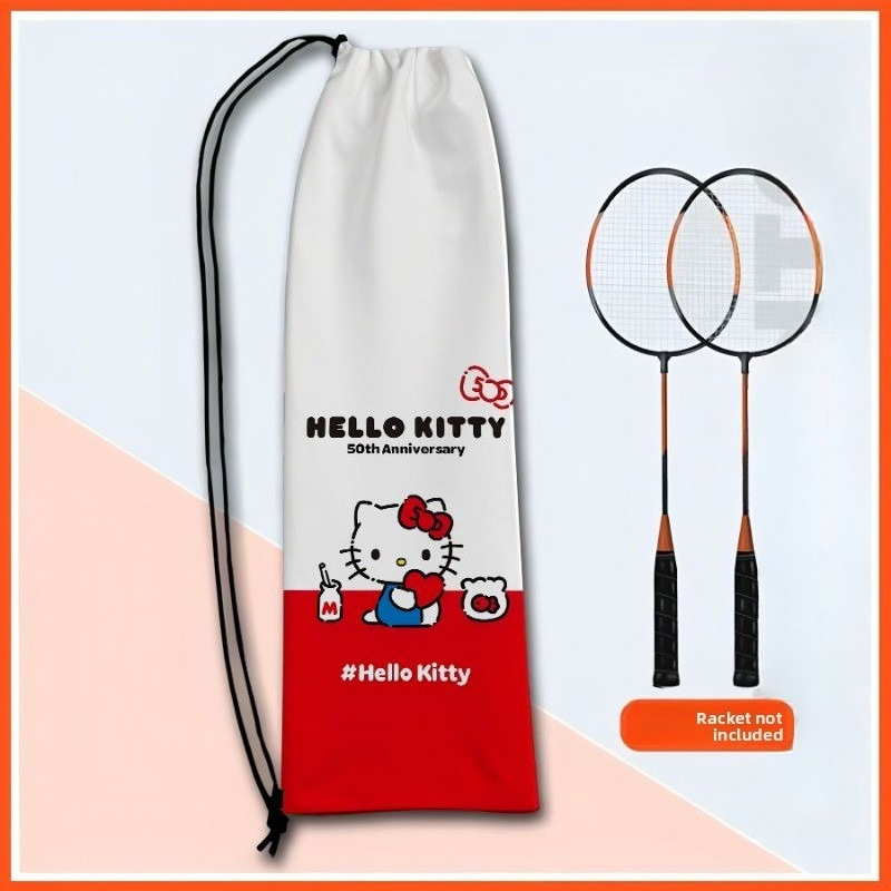 Badminton Open - Leuke Hello Kitty 50e verjaardag badmintonracket